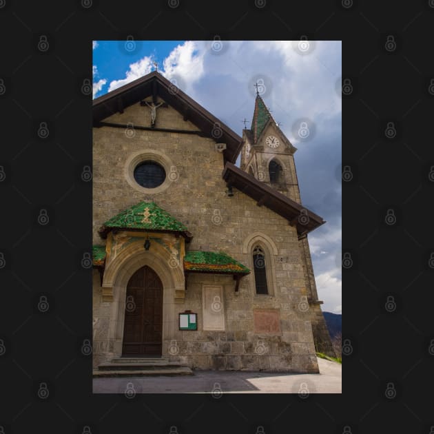 Church in Mione, North East Italy by jojobob