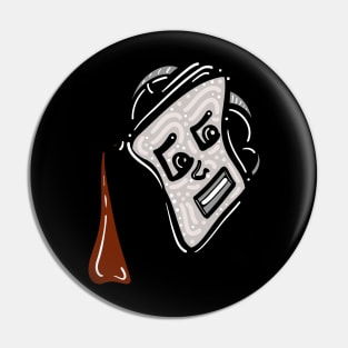 Wacky Coffee Pot Pin