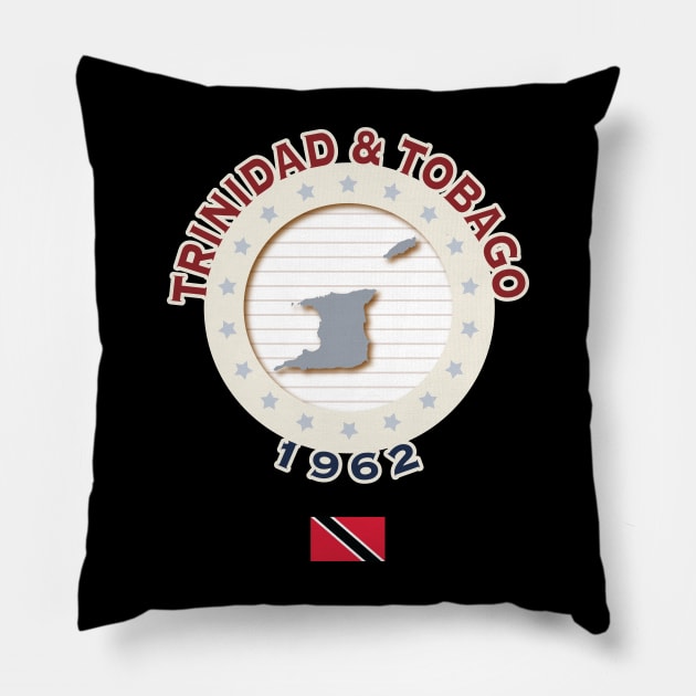 TRINIDAD & TOBAGO Pillow by pbdotman