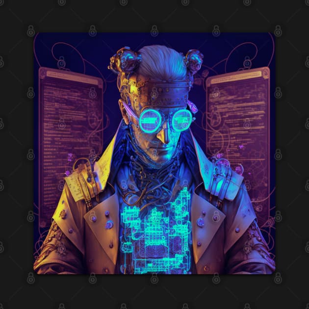 Steampunk Coder - V4 - A fusion of old and new technology by SMCLN