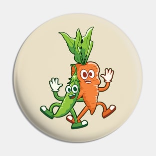 peas and carrots Pin