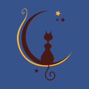 lunar cat T-Shirt