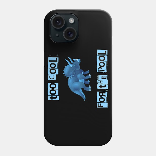 Triceratops Unique Dinosaur Gift shirt Phone Case by IEatFanBoys