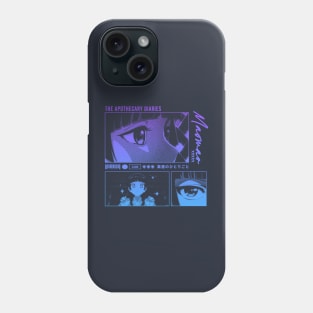 Maomao Gloomy Halftone Fanart Design Colored Phone Case