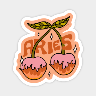 Aries Cherries Magnet
