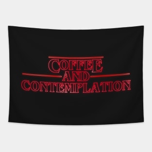 Coffee and Contemplation Tapestry