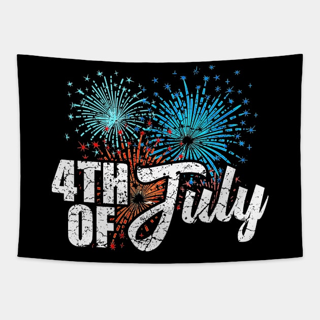 4th of July Tapestry by Mila46