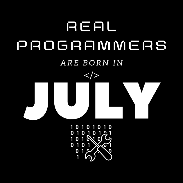 Real Programmers Are Born in July by PhoenixDamn