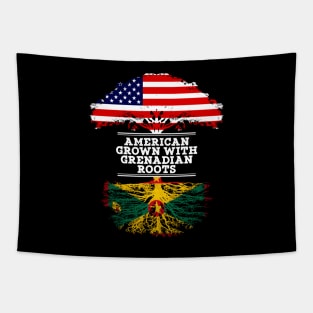 American Grown With Grenadian Roots - Gift for Grenadian From Grenada Tapestry