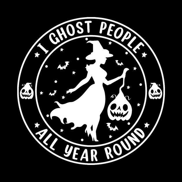 I Ghost all Year long by Blackhearttees