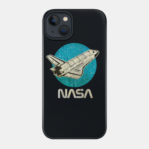 USA Space Shuttle Time V03 - Nasa - Phone Case