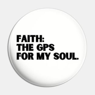 FAITH GPS. Pin