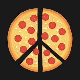 Pizza = peace T-Shirt