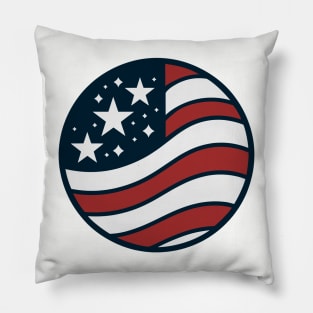 American Flag Pillow