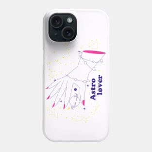 astro lover Phone Case