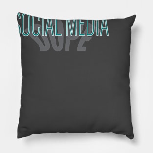 SOCIAL MEDIA DOPE DESIGN BY TEEZTOTALLER Pillow