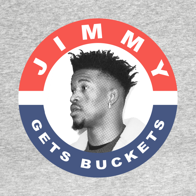 Disover Jimmy Gets Buckets - Sixers - T-Shirt