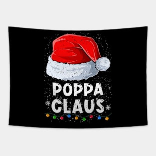 Poppa Claus Christmas Santa Family Matching Pajama Tapestry