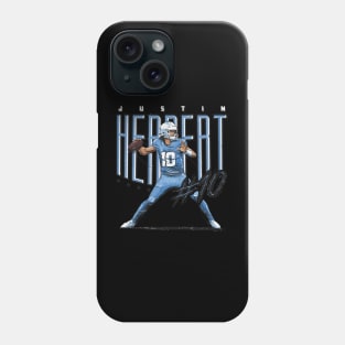 Justin Herbert Los Angenel C Player Name Phone Case