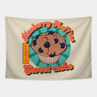 Blueberry Muffins Tapestry