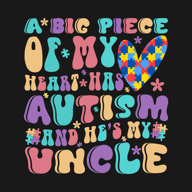 Autistic Uncle Autism Awareness Gift for Birthday, Mother's Day, Thanksgiving, Christmas by skstring