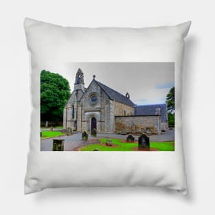 Abercon Church West Side Pillow