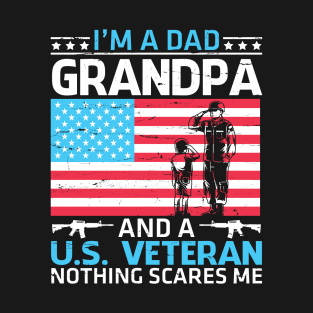 Happy Veteran Memorial Day Grandpa T-Shirt