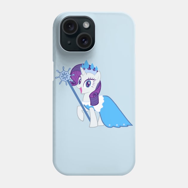 Queen Rarity Frostine Phone Case by AriesNamarie