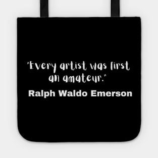 Ralph Waldo Emerson Quotes Tote