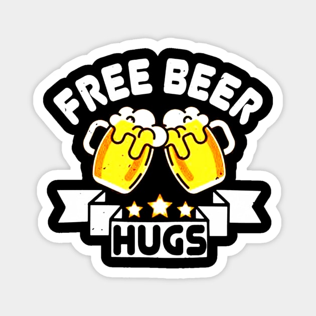 Beer Drinker Drinking Magnet by windupraditya6