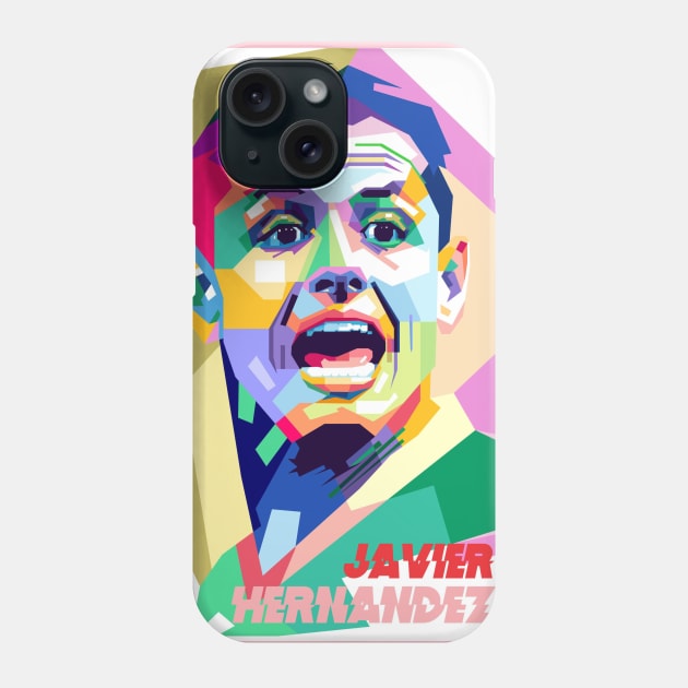 Javier Hernandez Phone Case by erikhermawann22