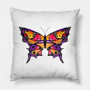 Abstract Butterfly Pillow