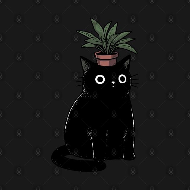 Cat Plant Head by katzura