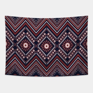 Geometric ethnic seamless pattern Tapestry