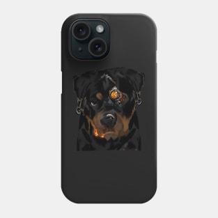 Rottweiler Steampunk Art Phone Case