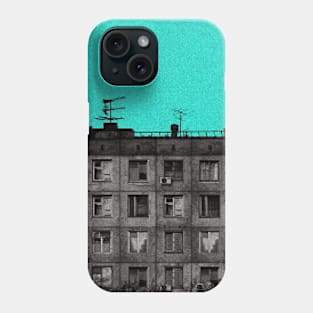 POST-SOVIET PANELKA // Typical russian panel houses Phone Case