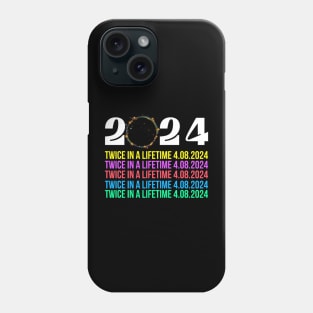 Total Solar Eclipse twice in a lifetime Phone Case