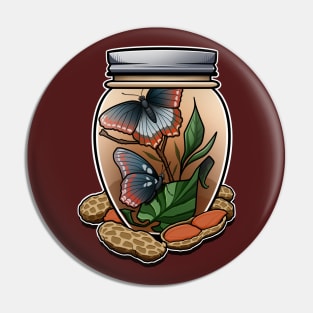 Peanut Butterflies Pin