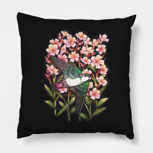 Oleander & Swallow Pillow