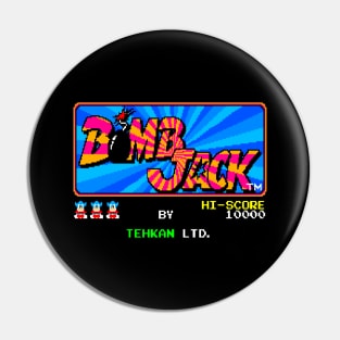 Mod.1 Arcade Bomb Jack Video Game Pin