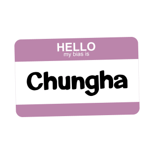 My Bias is Chungha T-Shirt