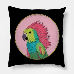 Beautiful Bright Parrot | Pillow