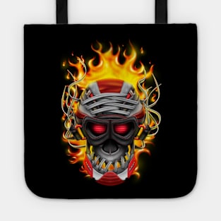 Fire Skull Tote