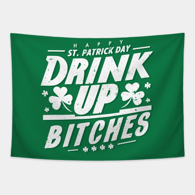 Happy St Patricks Day Tapestry by Habli