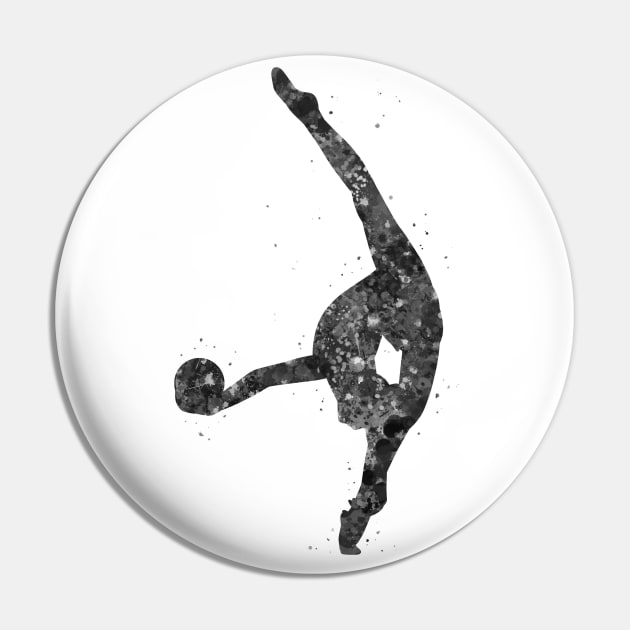 Rhythmic gymnastics ball Pin by Yahya Art