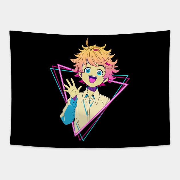 the promised neverland Tapestry by mounier