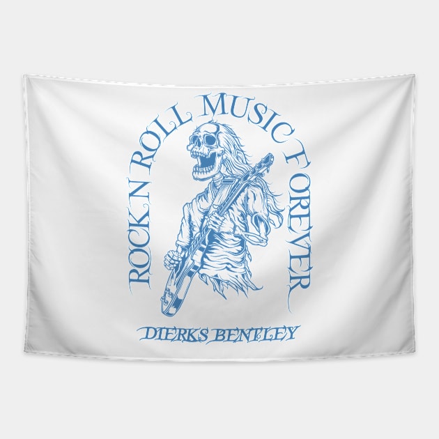 Dierks Bentley /// Skeleton Rock N Roll Tapestry by Stroke Line