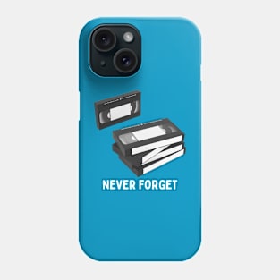 Never Forget Cassette Tape Phone Case