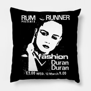 Rum Runner Fashion Duran Duran Pillow