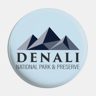 Denali Logo Design Pin